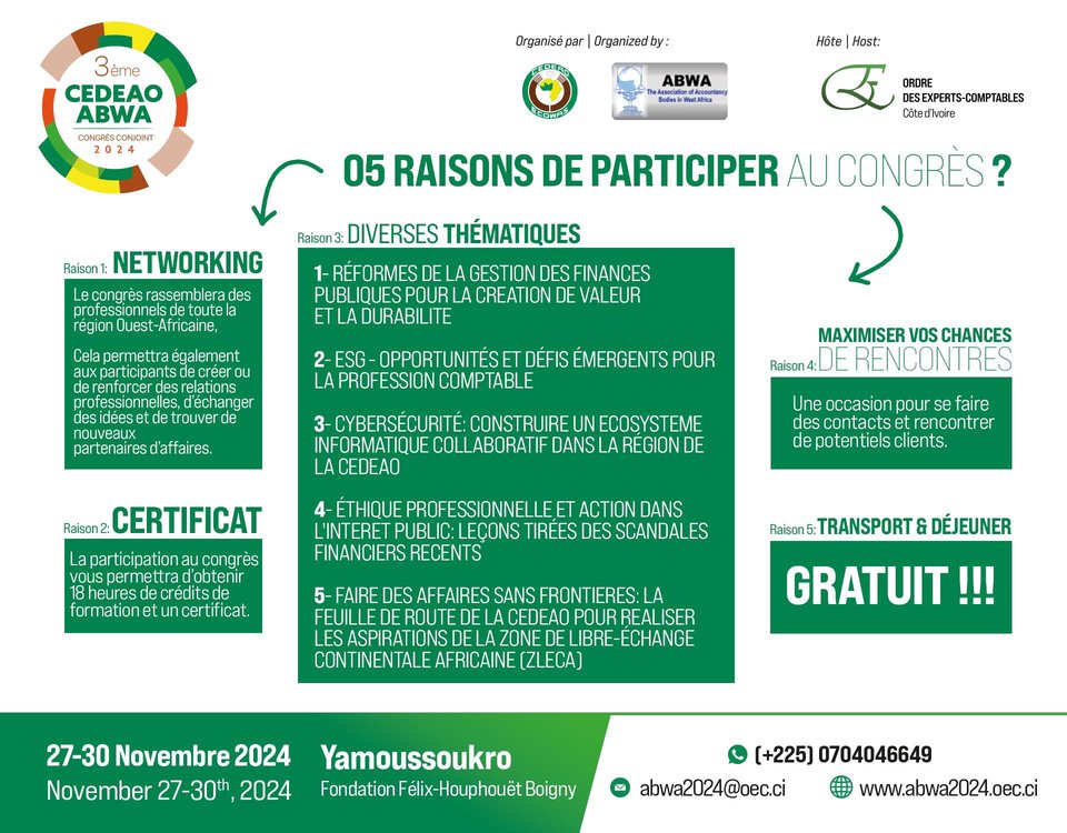 découvrez les nombreux avantages de faire appel à un expert-comptable à dakar. optimisez la gestion de vos finances, bénéficiez de conseils personnalisés et assurez la conformité fiscale de votre entreprise grâce à l'expertise locale de professionnels qualifiés.
