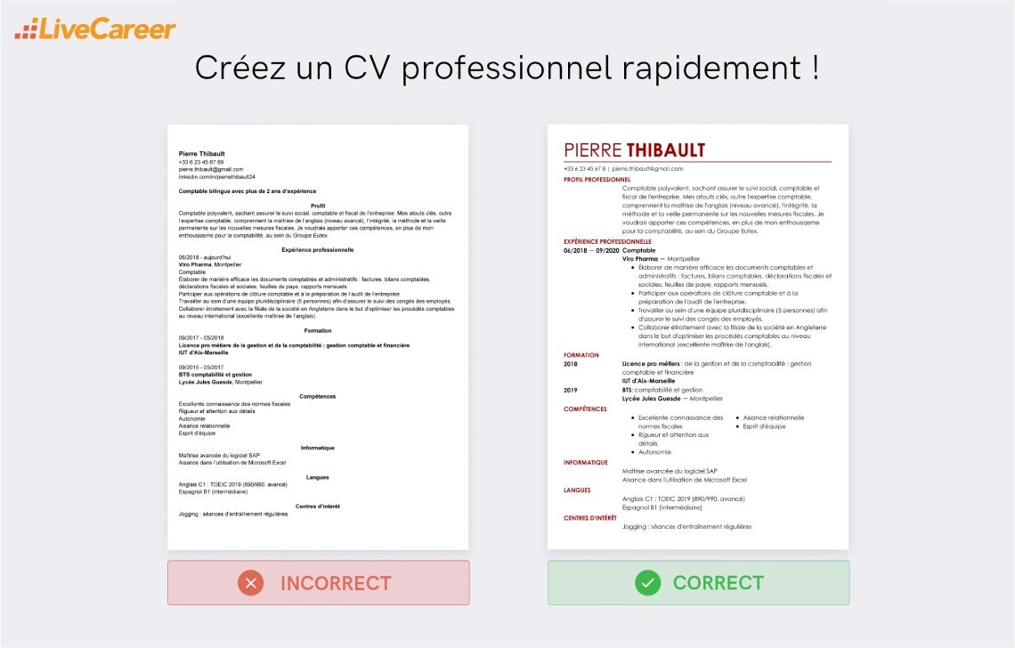 découvrez comment créer un cv percutant pour un expert comptable, mettant en avant vos compétences techniques, votre expérience professionnelle et vos qualifications. attirez l'attention des recruteurs avec un format moderne et des informations clés sur votre parcours.