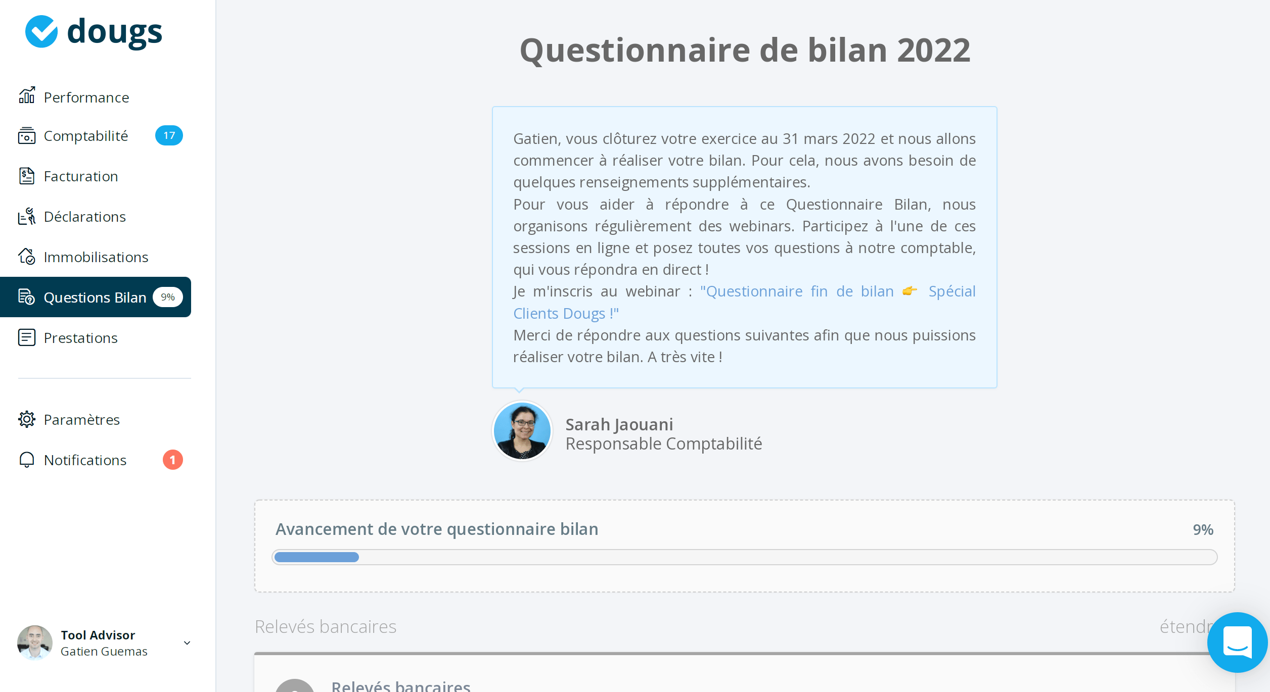 découvrez les services du cabinet dougs : expertise comptable, conseils fiscaux et gestion d'entreprise. notre équipe dédiée vous accompagne pour optimiser la santé financière de votre société et vous permettre de vous concentrer sur votre cœur de métier.